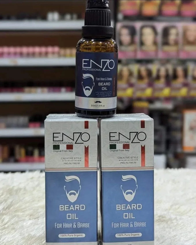زيت انزو Tr لتكثيف اللحية والشعر بسعر 2400 فقط 🌿