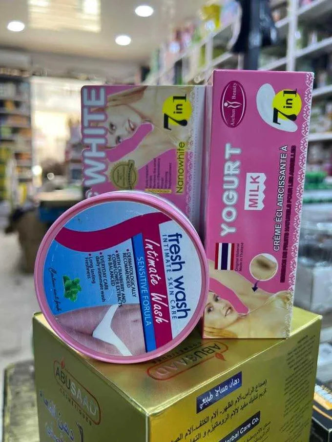❤️ Yogurt Milk ❤️ باك مبيض تحت الابط ومزيل لرائحة