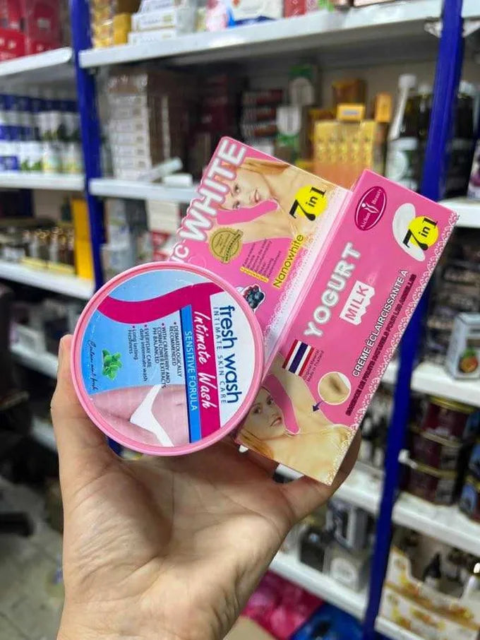 ❤️ Yogurt Milk ❤️ باك مبيض تحت الابط ومزيل لرائحة
