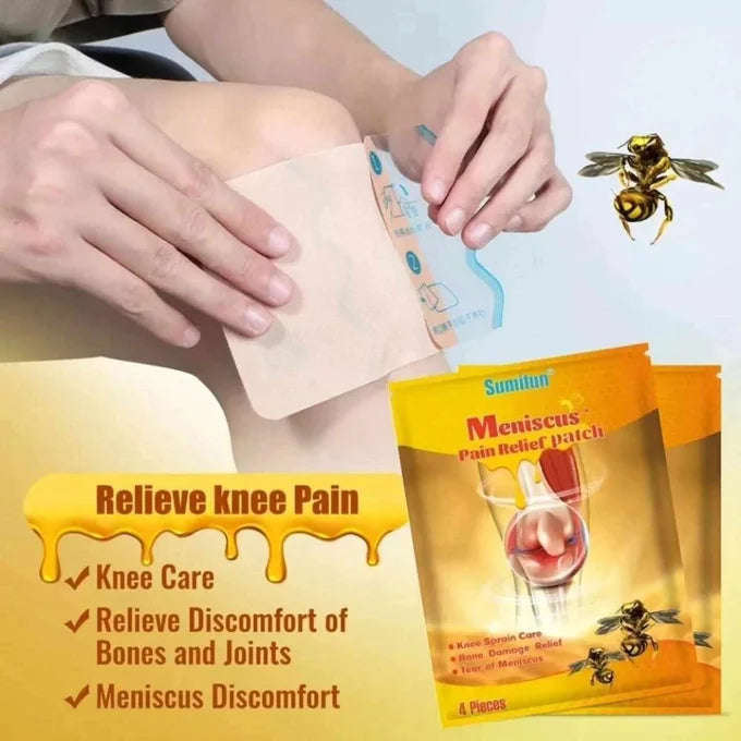 كريم+3 ولاصق×12سم النحل الأصلي 100٪ 🧑‍⚕️ لعلاج الركب والمفاصل والعضلات📦